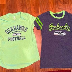 Girls Seattle Seahawk T’s